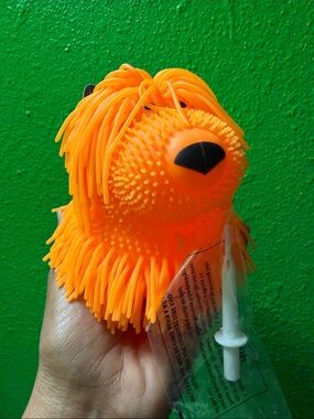 Jaru Furry Frens Shaggy Dog orange
